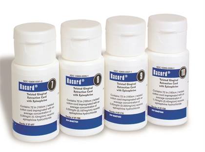 Racord Twisted Retraction Cord, with Epinephrine, Size 00, # 7, Ultra Thin, 1/Pk, 07-697 product image