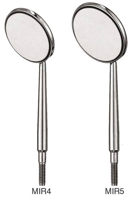 Cone Socket Mouth Mirror, FS, Single-Sided, # 5 Rhodium-Coated, 12/Pk, MIR5/12 thumbnail 15