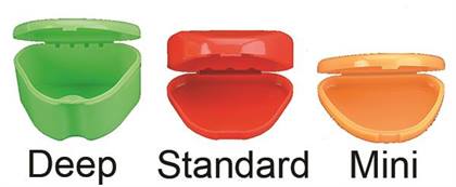 Mini Retainer Box, Plastic with Hinged Lid, 3" x 2 1/2" x 5/8", White, 12/Pk, 200MN-1 thumbnail 9