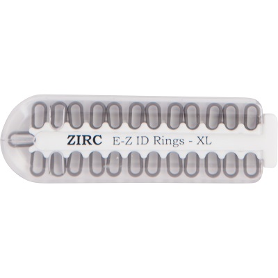 EZ-ID Instrument Rings Gray 25/Pk thumbnail 3