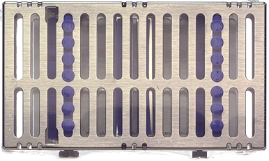 IMS Signature Series Double-Decker Cassette, 14-Instrument, Two-Tier, Blue, 1/Pk, IM9148 thumbnail 15