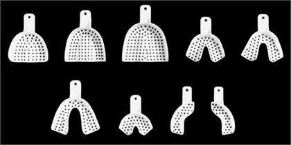 Tra-Tens Disposable Impression Trays, Partial, Perforated, # 8, Bilateral, Upper Left and Lower Right, 12/Pk, 013458-000 thumbnail 10