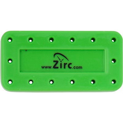 Magnetic Bur Block, 14-Hole, Neon Green, 1/Pk, 50Z403P thumbnail 16