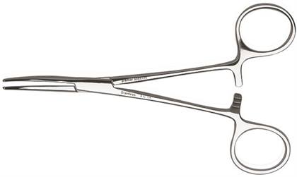 Hemostat, Curved, Stainless Steel, 5-1/2", 1/Pk, 9065129 thumbnail 8