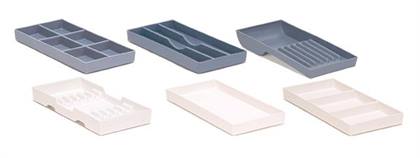 Cabinet Tray 7 7/8 in x 3 3/4 in x 3/4 in Size 18 White Ea thumbnail 6