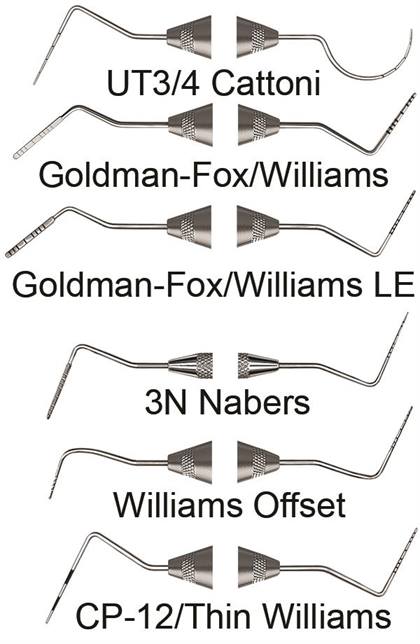Probe Double End #6 Handle Goldman Fox / Williams Ea product image