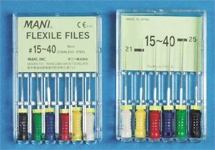 #40 Black Mani Flexile Files 25mm Pack of 6 thumbnail 3