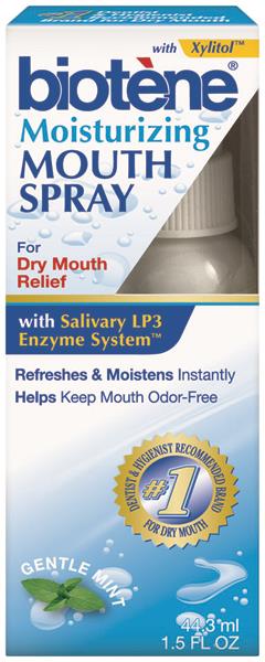 Biotene Dry Mouth Moisturizing Spray 1.5 oz Mild Mint 6/Bx thumbnail 3