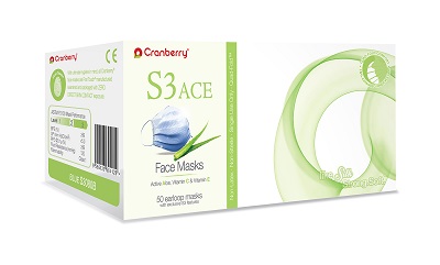 S3 ACE Earloop Face Masks, ASTM Level 2, Blue, 50/Pk, S3080B thumbnail 14