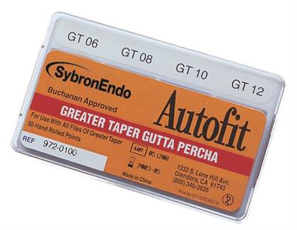 Autofit Hand Rolled Gutta Percha Points 50/Pk thumbnail 11