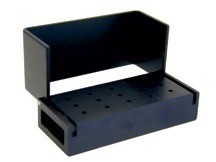 Aluminum Bur Block, FG, 15 Holes, Black, 1/Pk, AB300-1B thumbnail 9