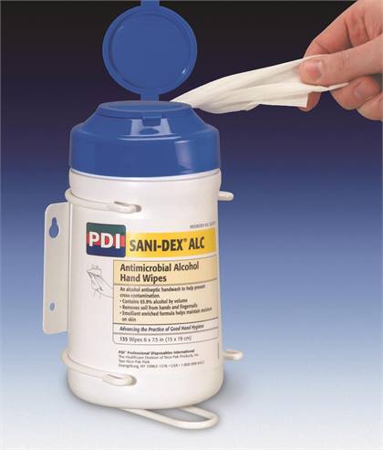 Sani-Hands® Instant Hand Sanitizing Wipes Canister of 135 product image