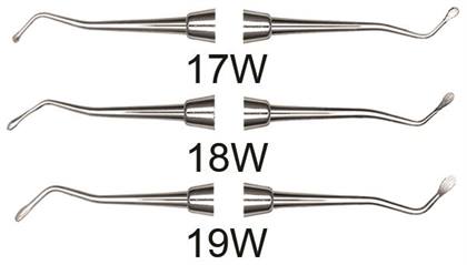 Excavator, Spoon, Double-End, # 41 Round Handle, # 18W, 1/Pk, EXC18W thumbnail 15