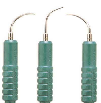 Cavitron Ultrasonic Insert, FSI Slimline, Straight, Left &amp; Right, 30K, Dark Green Handle, 3/Pk, 80399 thumbnail 10